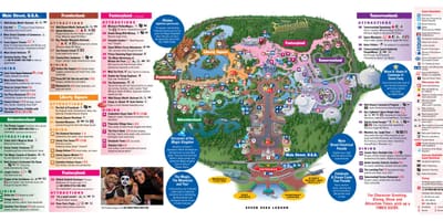 Disney Дэлхийн газрын зураг Шидэт Вант улс