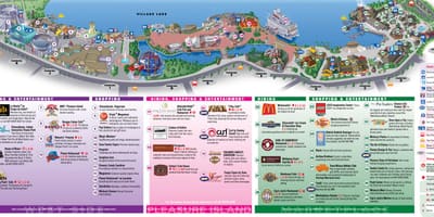 Хотын төвд Disney Орландо газрын зураг