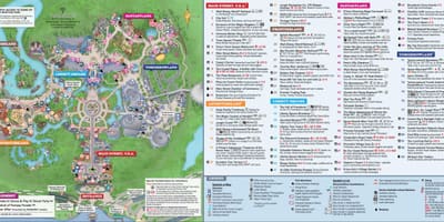 Disney World-Шидэт Вант улс газрын зураг